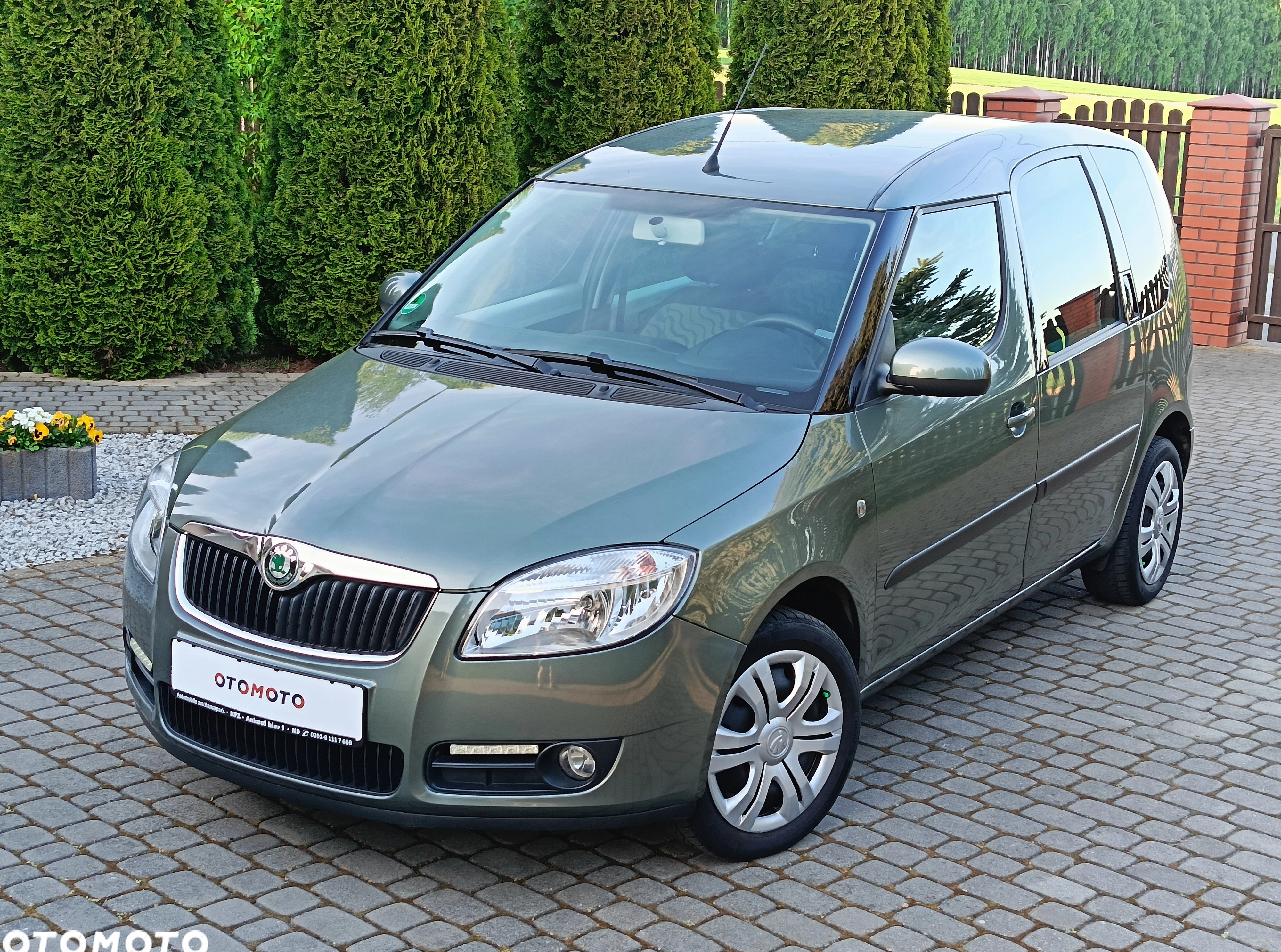 Skoda Roomster cena 15900 przebieg: 258000, rok produkcji 2007 z Gostynin małe 407